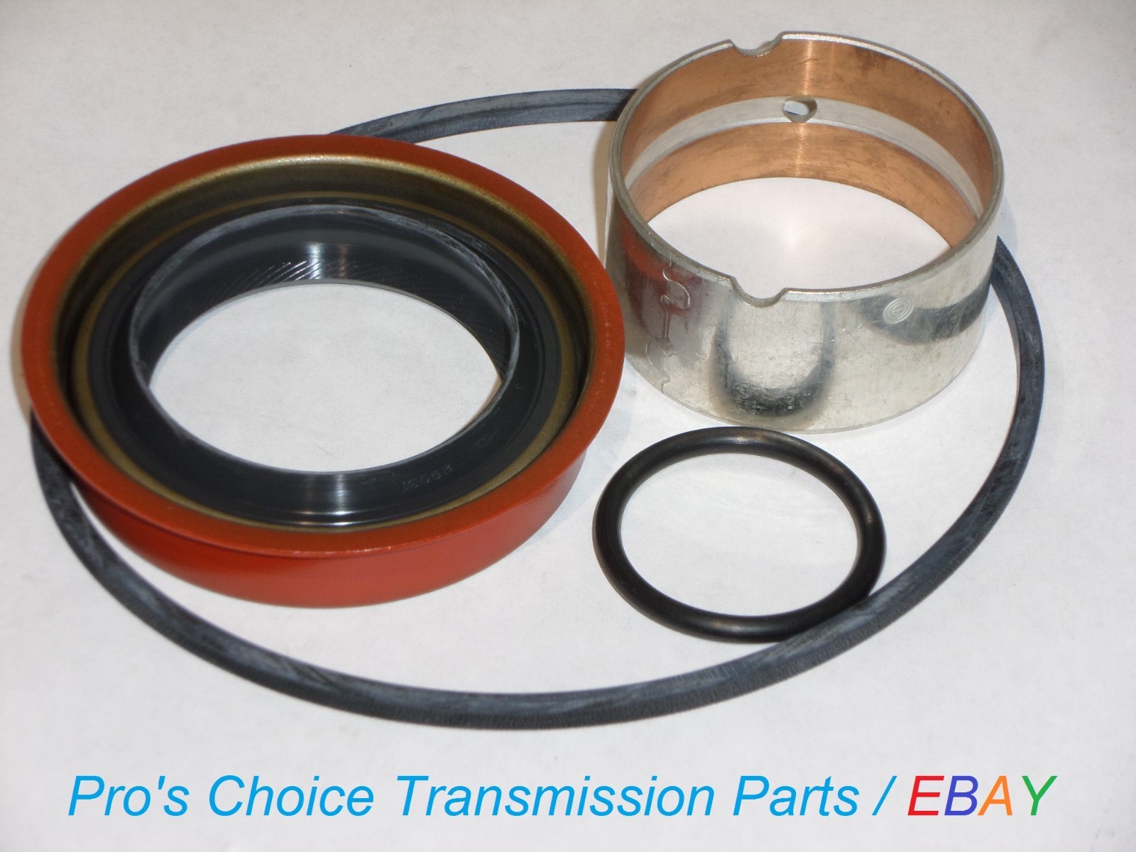 COMPLETE Tail Housing Reseal Kit with Bushing–Fits 1991-2003 4L80E Transmission