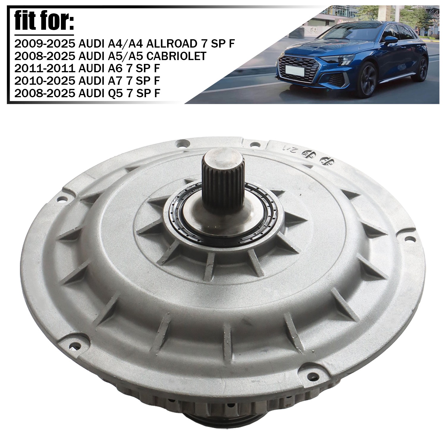 1Pc 0B5 DL501 7Speed 0B5 Dual Wet Clutch for Audi A4 A5 A6 A7 Q5 2008-2011