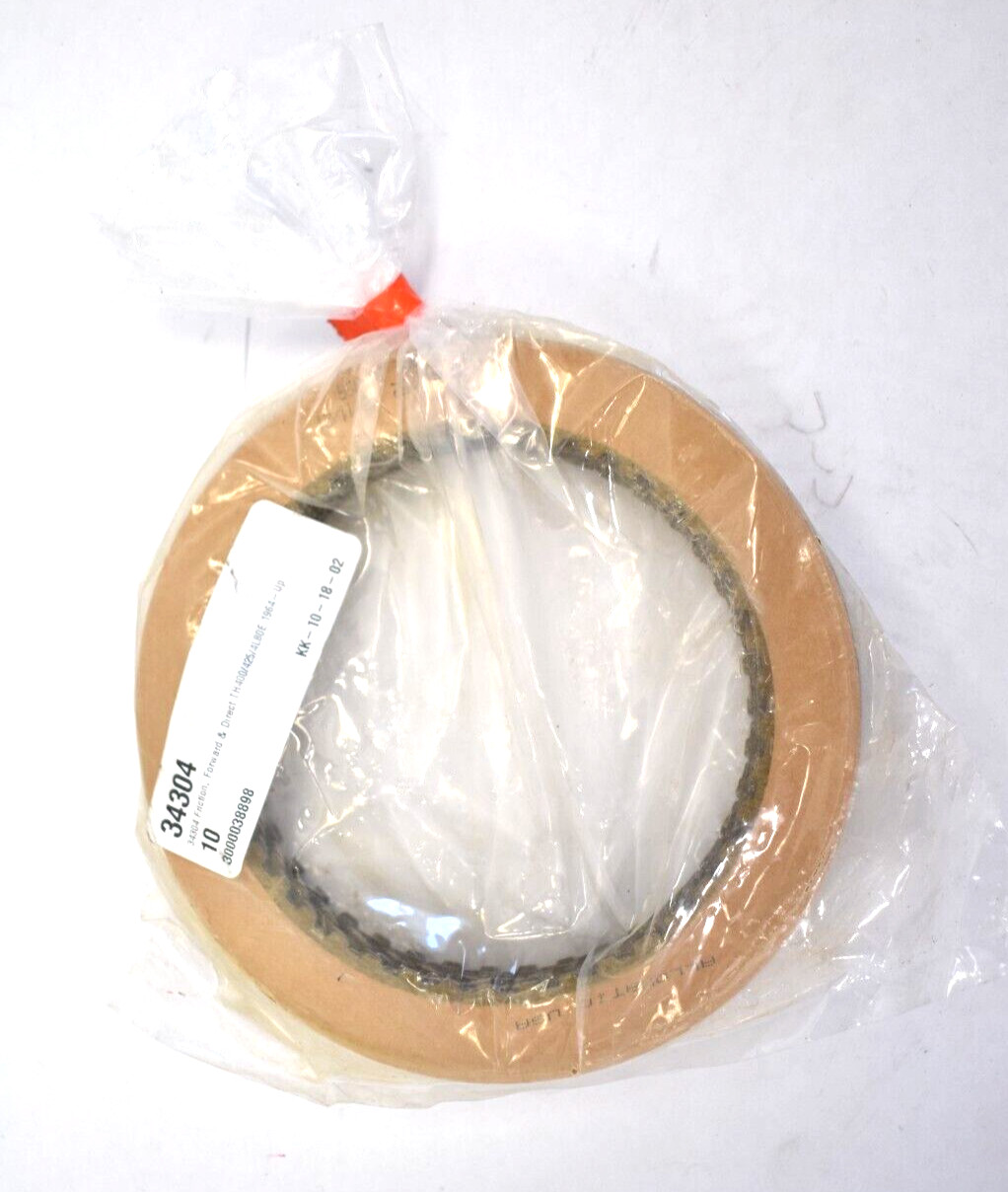 10 Pack Friction Plate Forward Direct & Clutch Smooth TH400/425/4L80E 1964 & Up