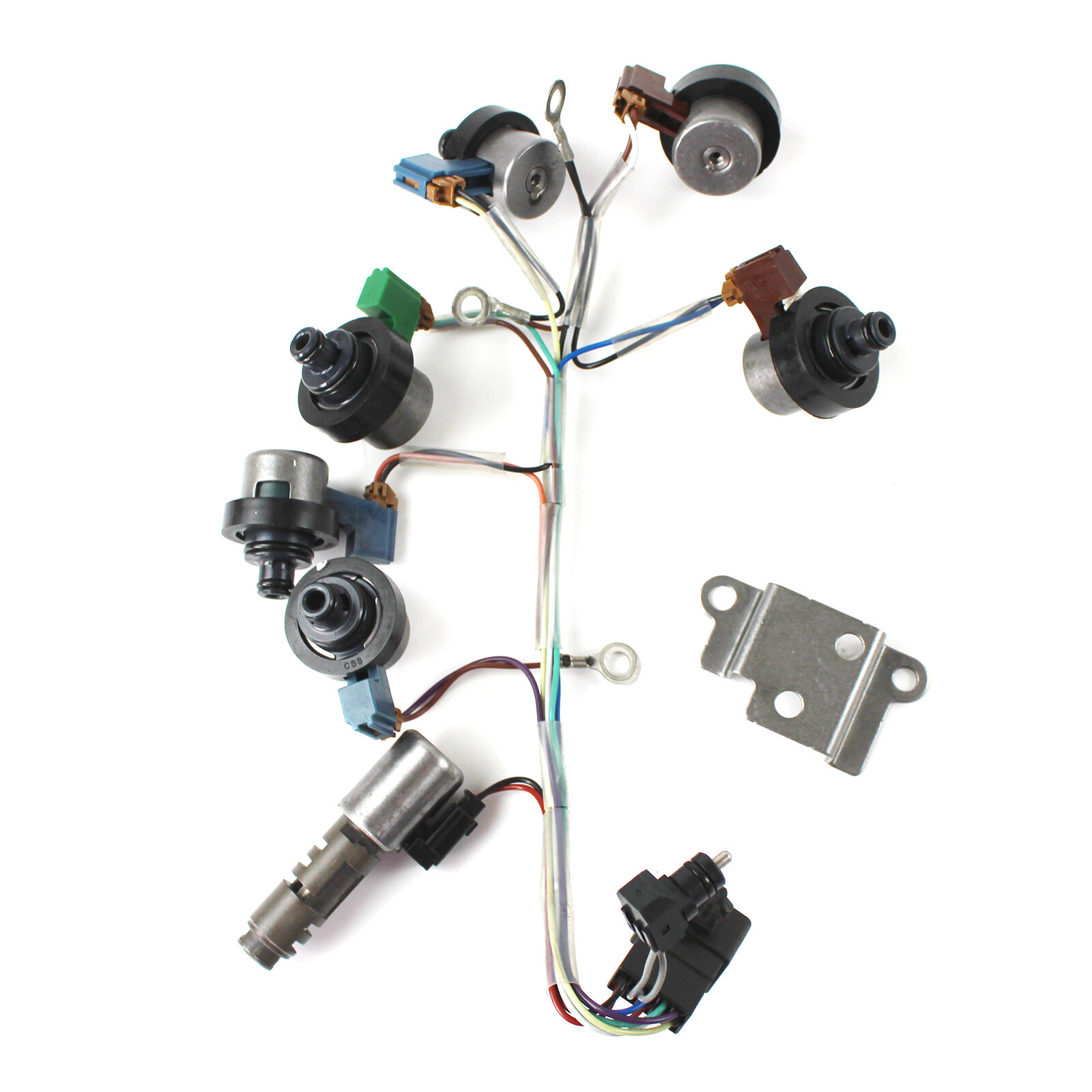 4EAT Transmission Solenoids Set For 2001-2010 Subaru Forester Impreza 2.5L