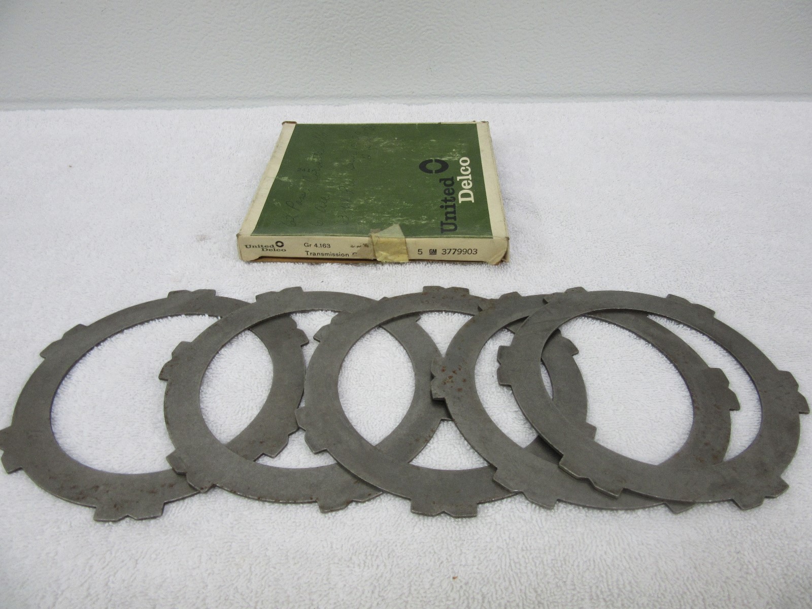 NOS 1961-1968 Chevrolet Transmission High Clutch Drive & Driven Plates 3779903