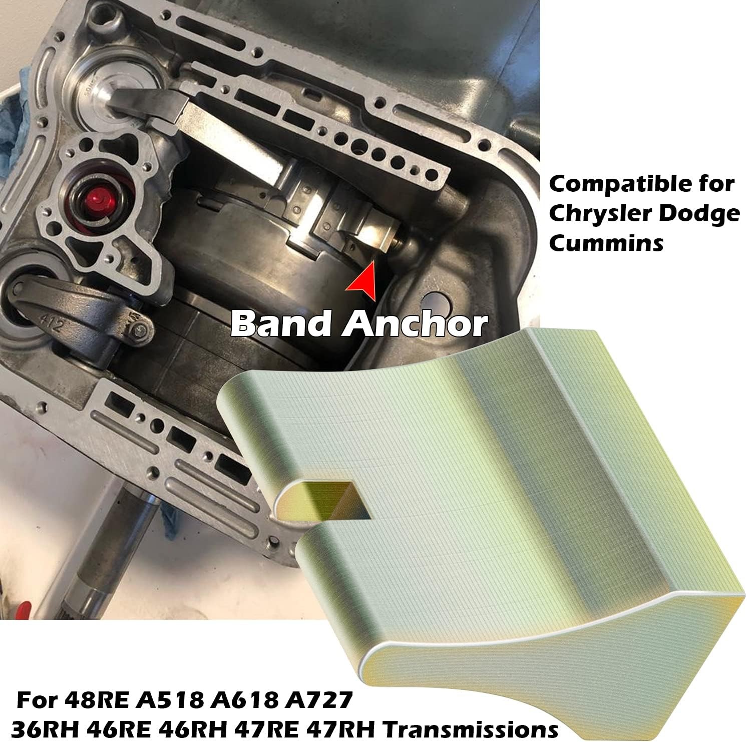 Billet Band Anchor for 48RE A518/618/727 46RE 46RH 47RE Transmission PW518AC