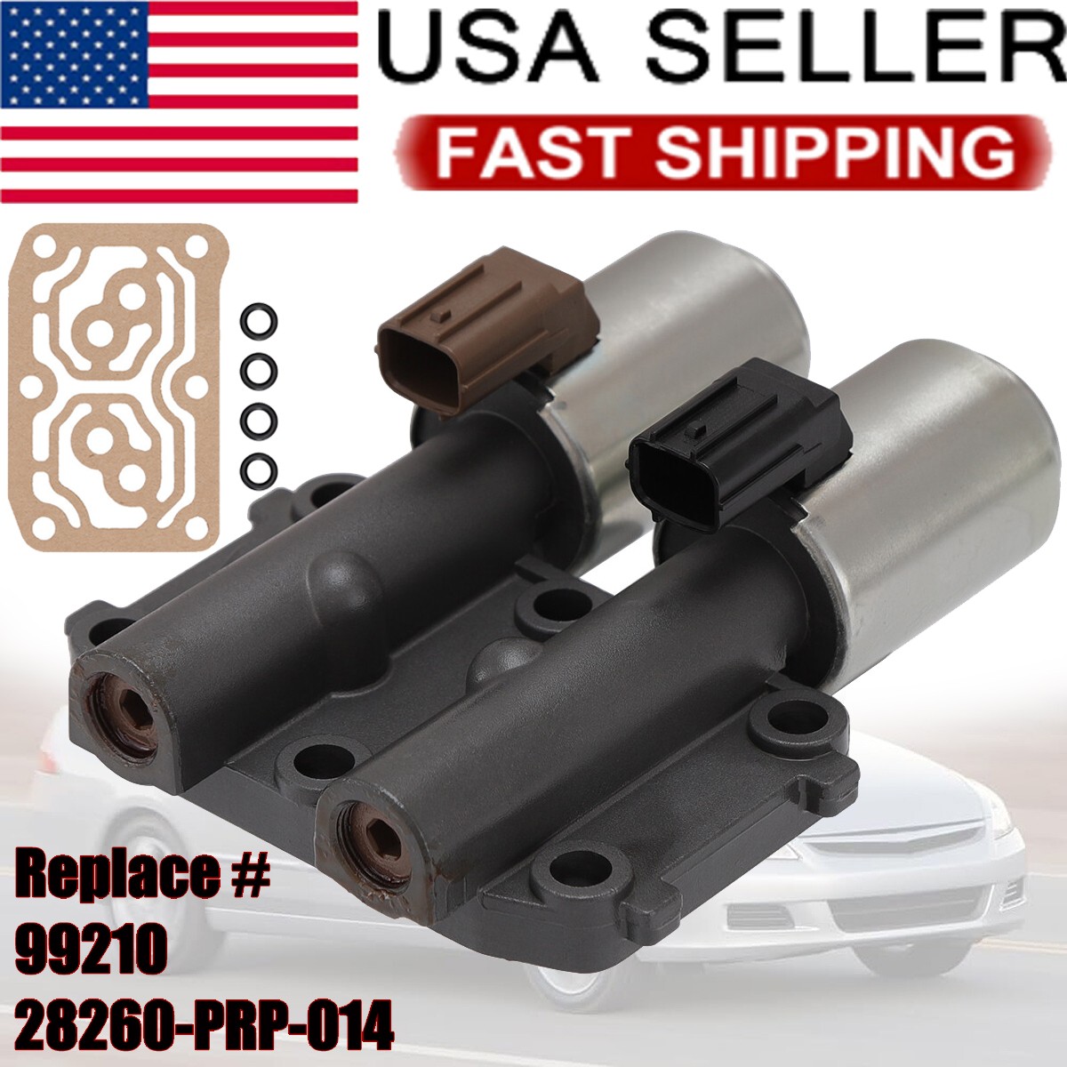 Transmission Dual Linear Solenoid 28260-PRP-014 For 03-07 Honda Accord 02-11 CRV