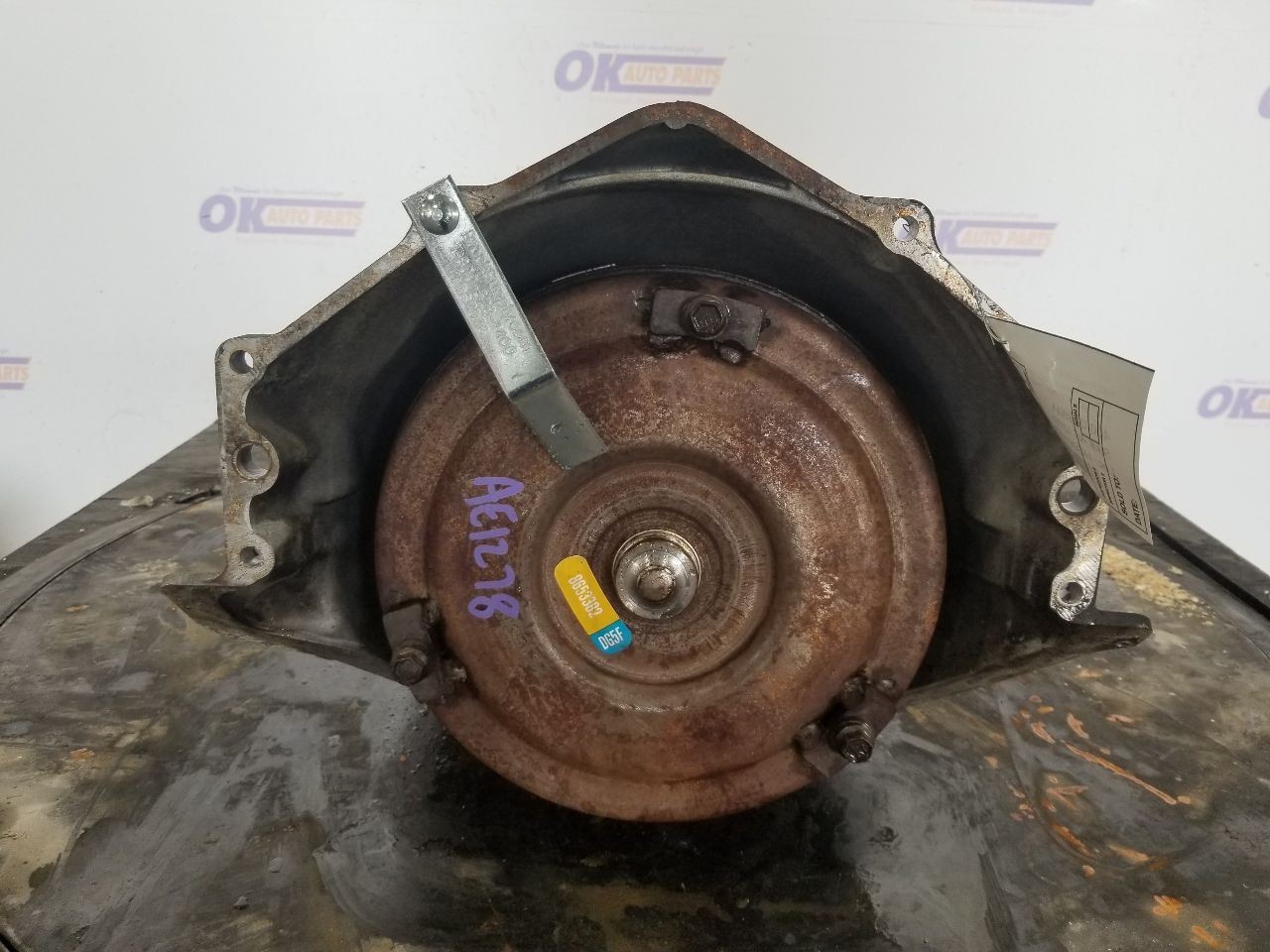 Automatic Transmission TH700 MX0 1987 CHEVY TRUCK 350 5.7L V8 4X2 2WD
