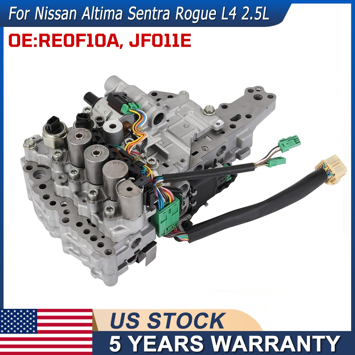 JF011E RE0F10A For Nissan Altima Sentra Rogue 2.5L CVT Transmission Valve Body