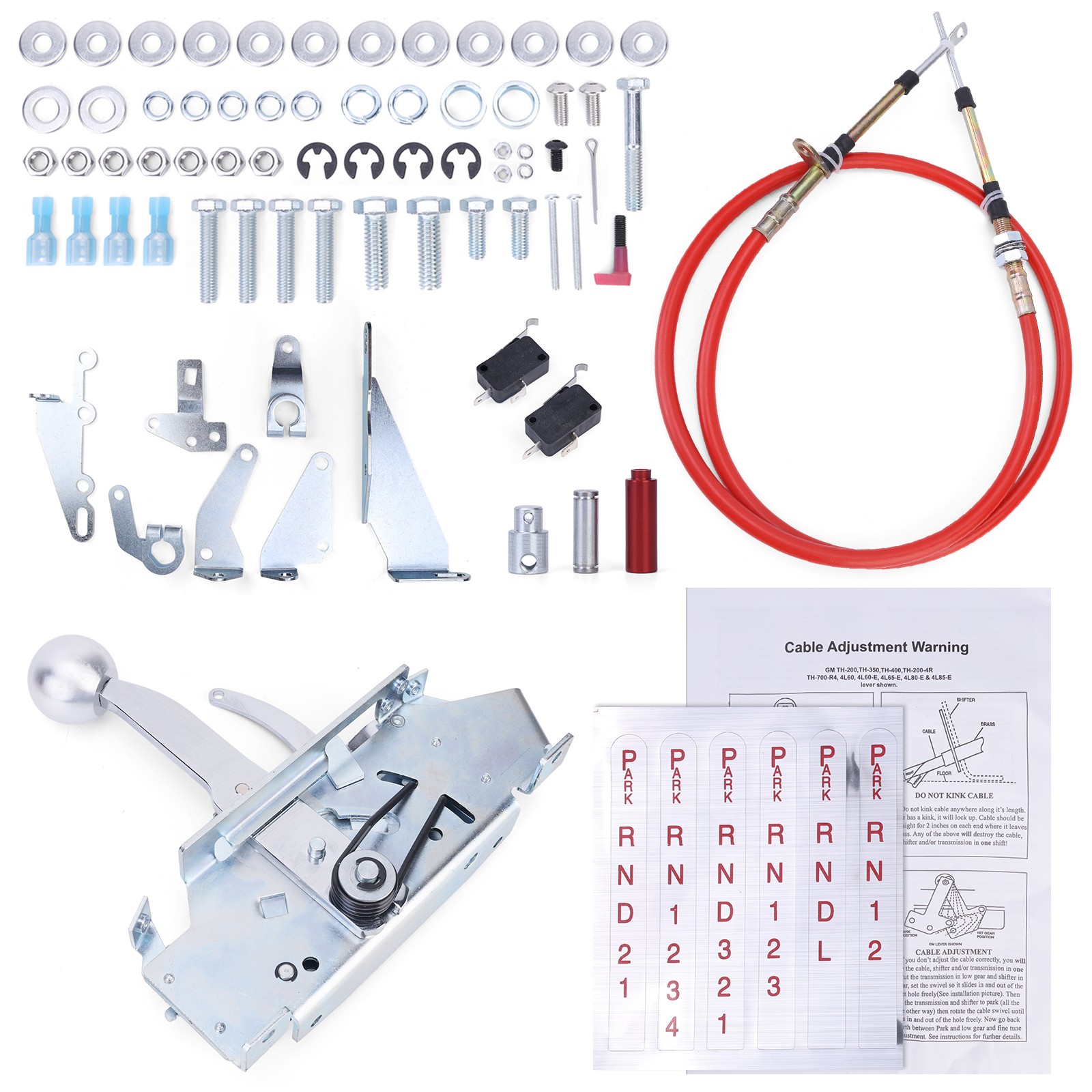 New For 80842 Pro Ratchet Automatic Shifter For 3 and 4 Speed Transmission