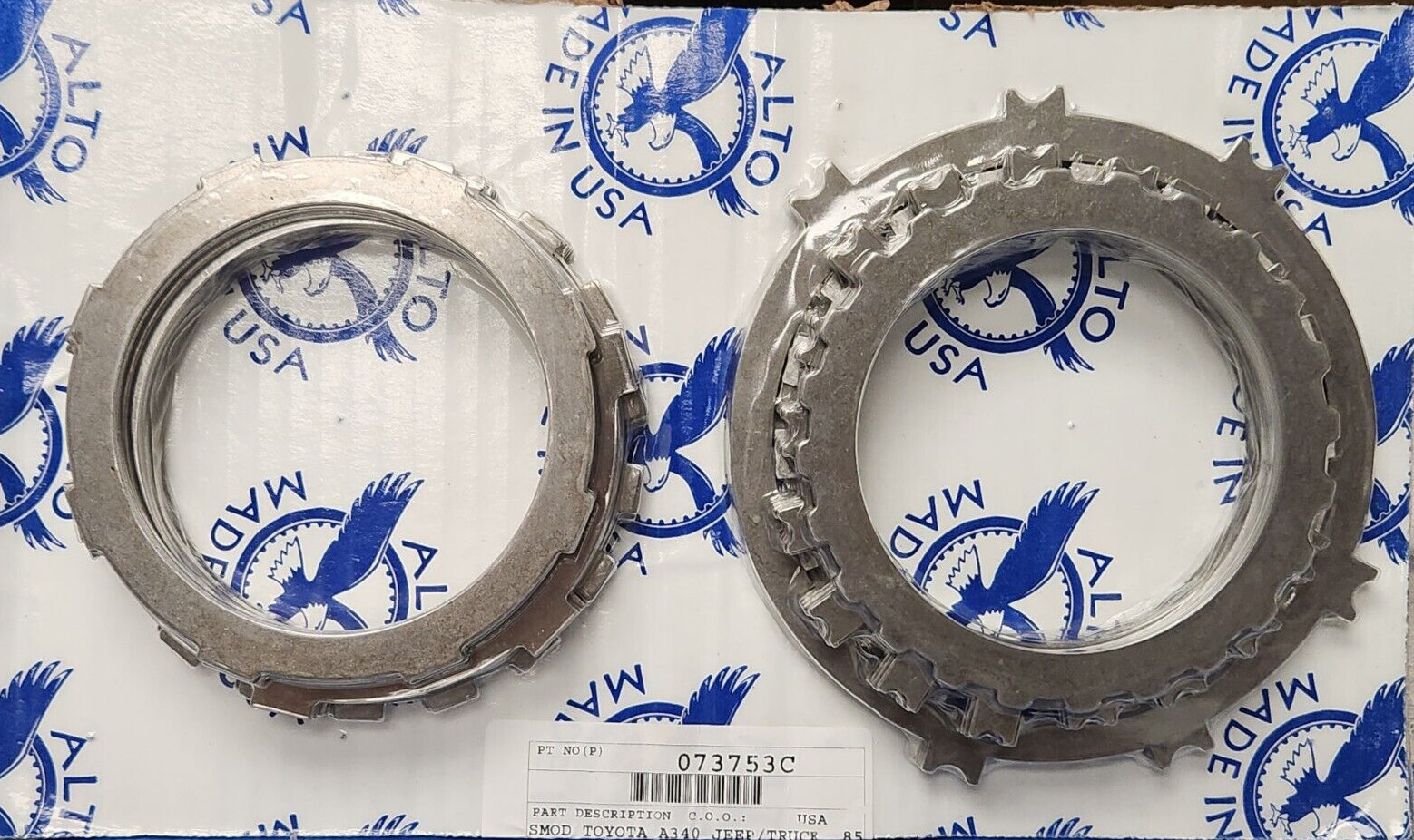 . a340e Toyota STEEL CLUTCH PLATES JEEP AND TOYOTA TRUCKS ONLY 1985+ aw-4