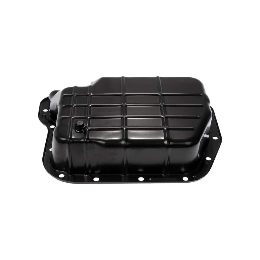 For Dodge B2500/B3500/B1500 1998 Transmission Pan With Drain Plug | Steel Black