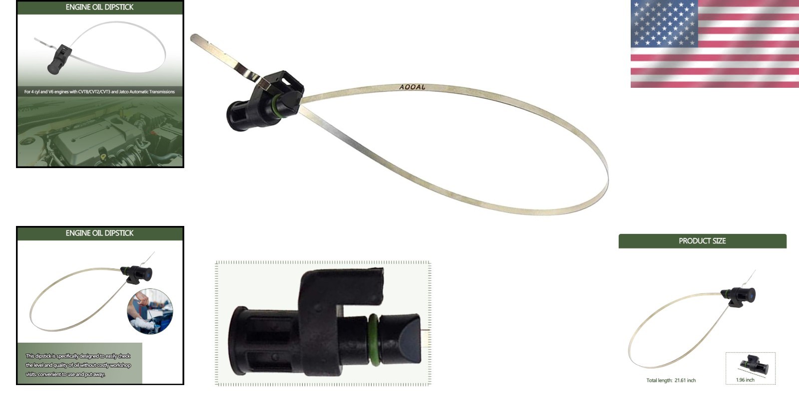 Transmission Oil Dipstick for Most Cars – Accurate Level Reader, Robust Design
