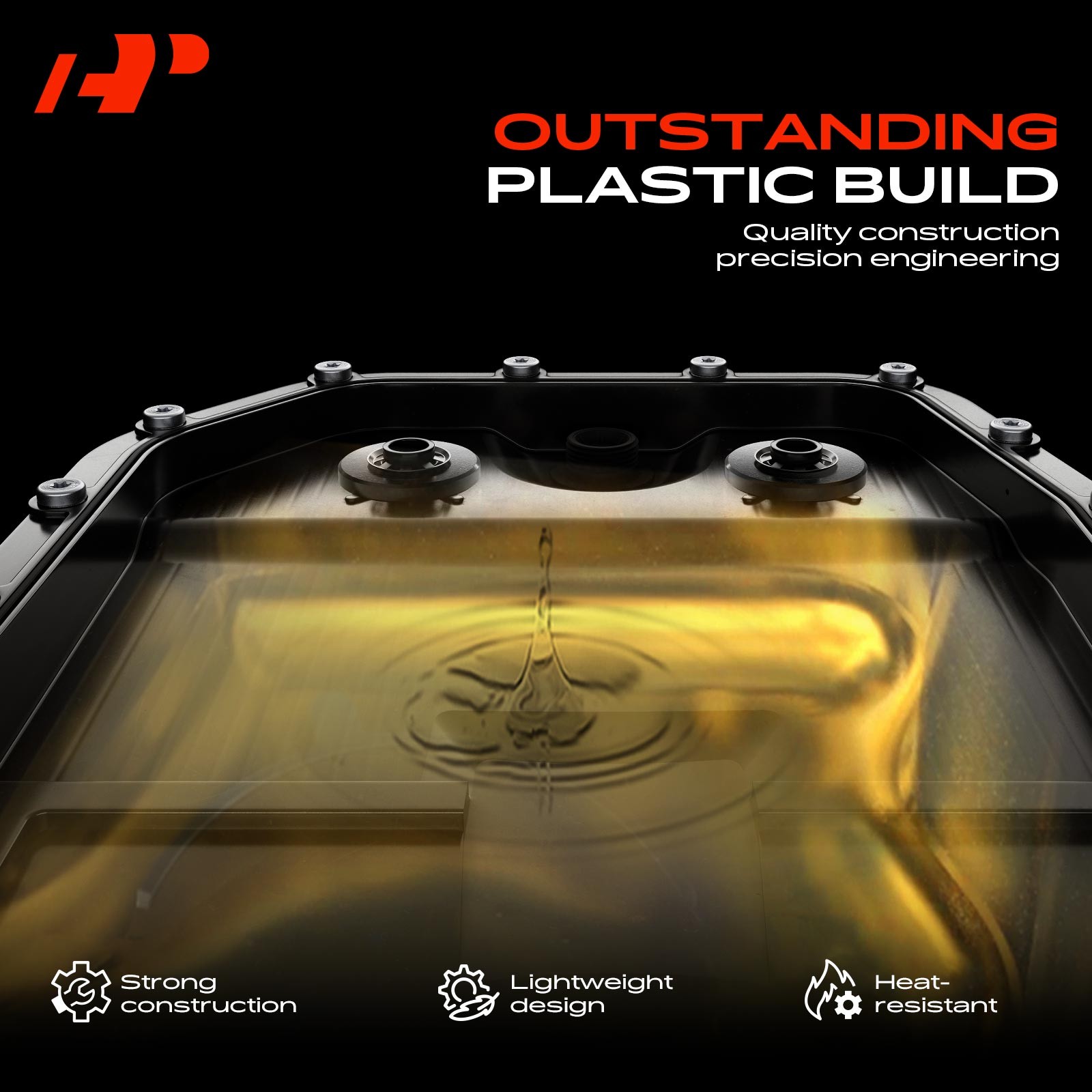 A-Premium Transmission Oil Pan for Fordd Escape 2020-2025 1.5L GAS Turbocharged