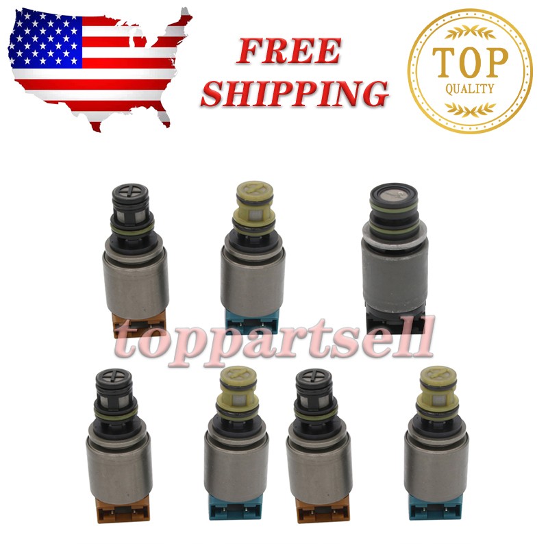 For 2003-2011 Hyundai Genesis BMW X3 535i 7pcs Transmission Solenoids 1068298046