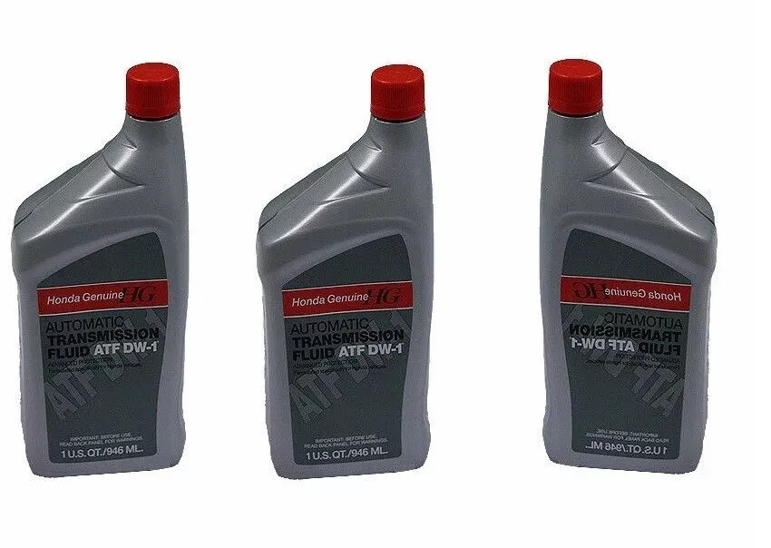 Honda OEM ATF DW-1 Automatic Transmission Fluid 3-Qts OEM for Honda