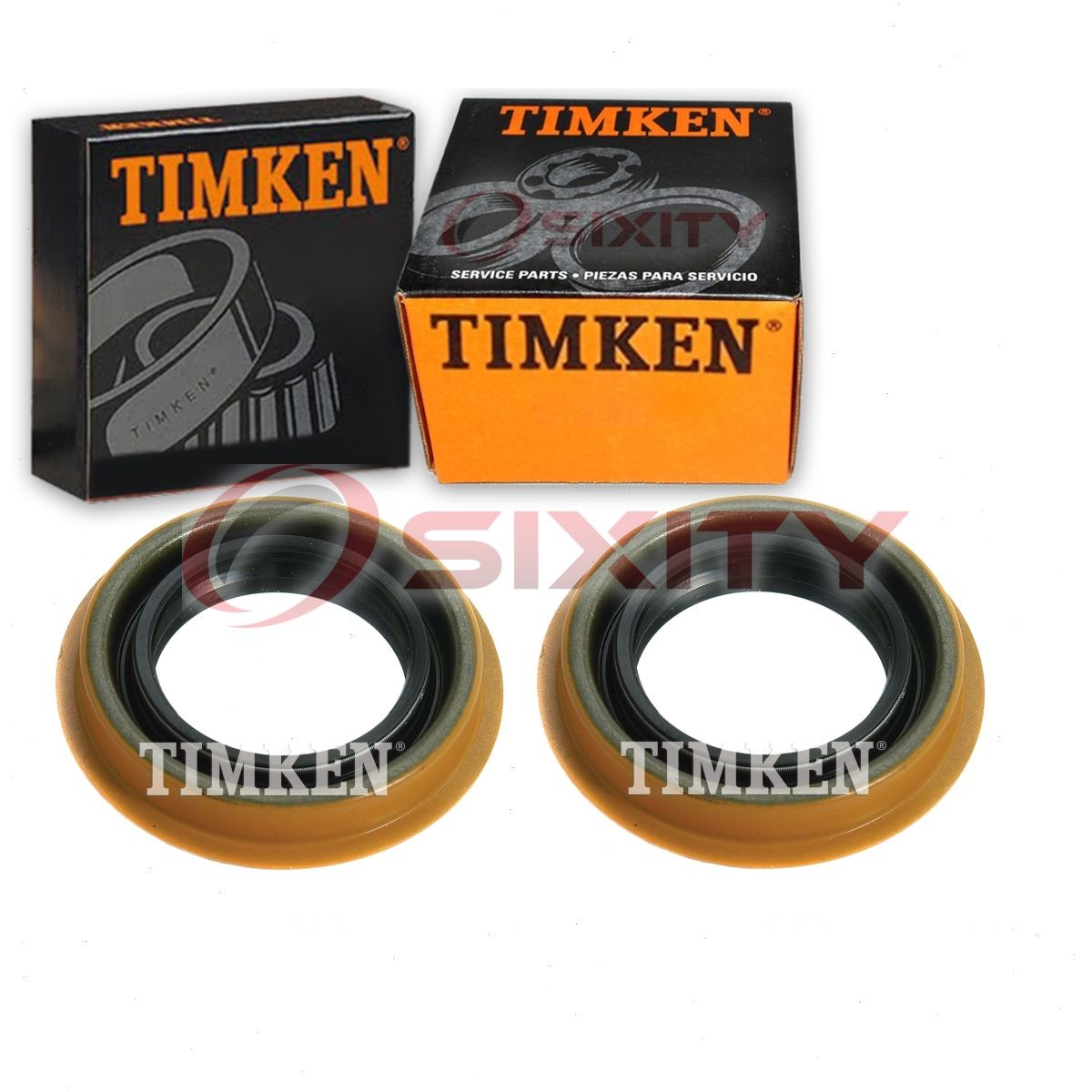 2 pc Timken Rear Wheel Seals for 1992-2018 Ford F-150 Driveline Axles ux