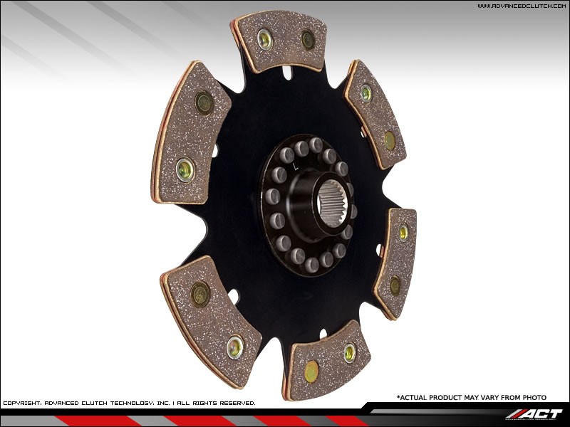 Advanced Clutch 6212004 Act 6 Pad Rigid Race Disc