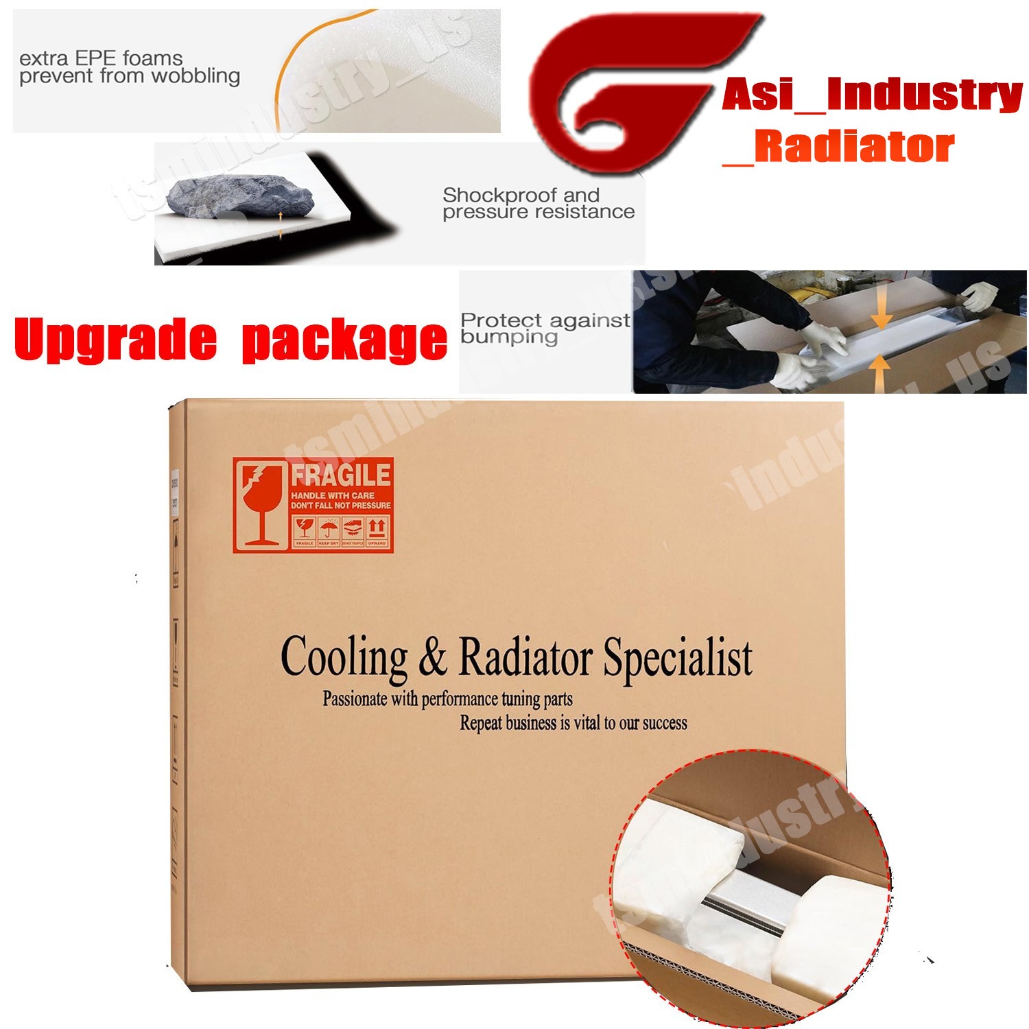 Upgraded Transmission Oil Cooler+Shroud Fans Tru-Cool 40,000 GVW For Light Truck