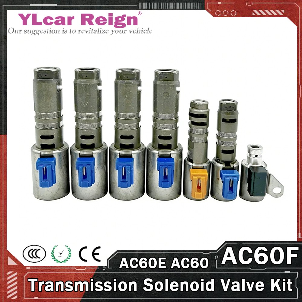 95%New AC60 AC60E AC60F Auto Transmission Solenoid Valve Kit For Toyota Prado