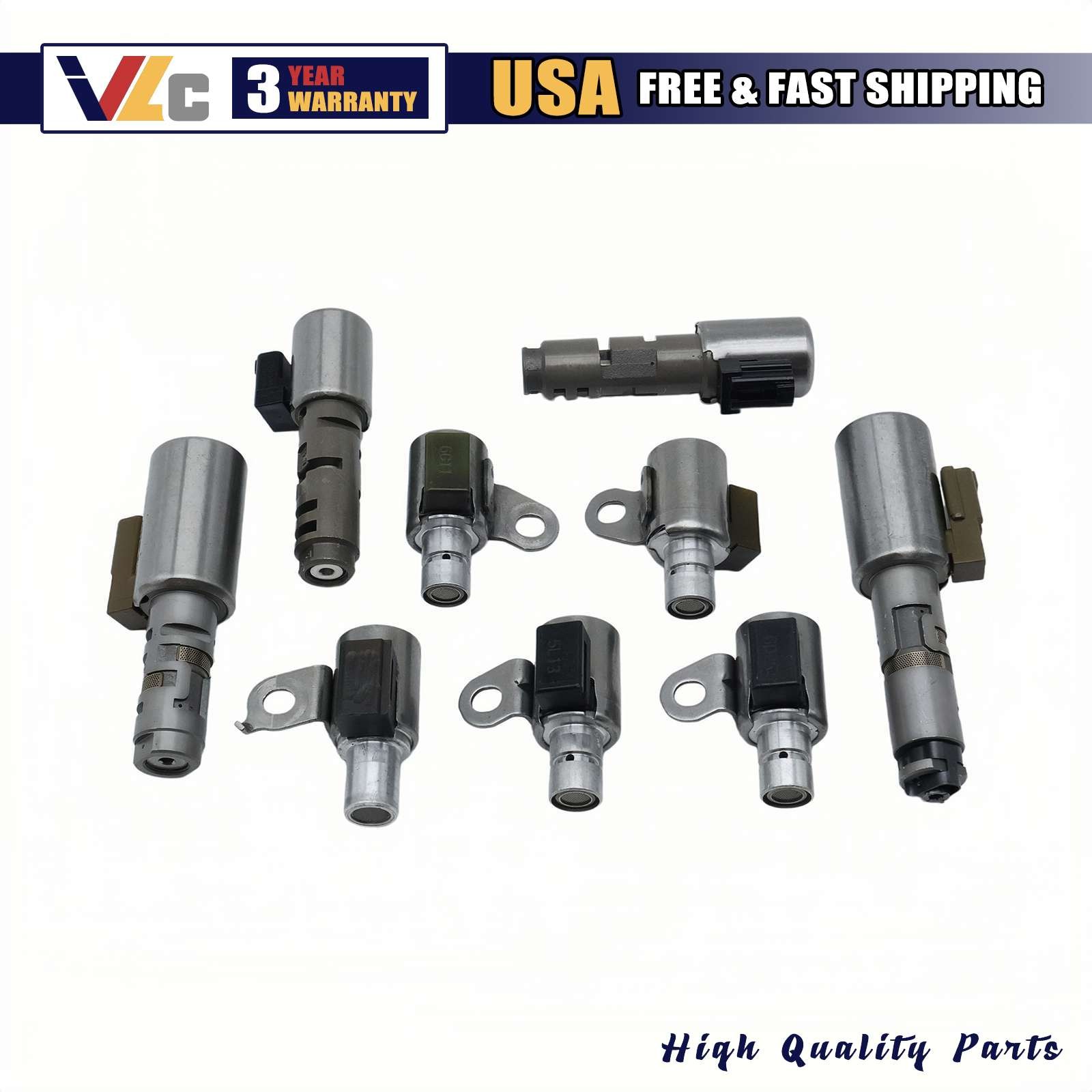 For Tundra A760 A761E A960E AB60E AB60F 6-Speed Transmission Shift Solenoid Kit