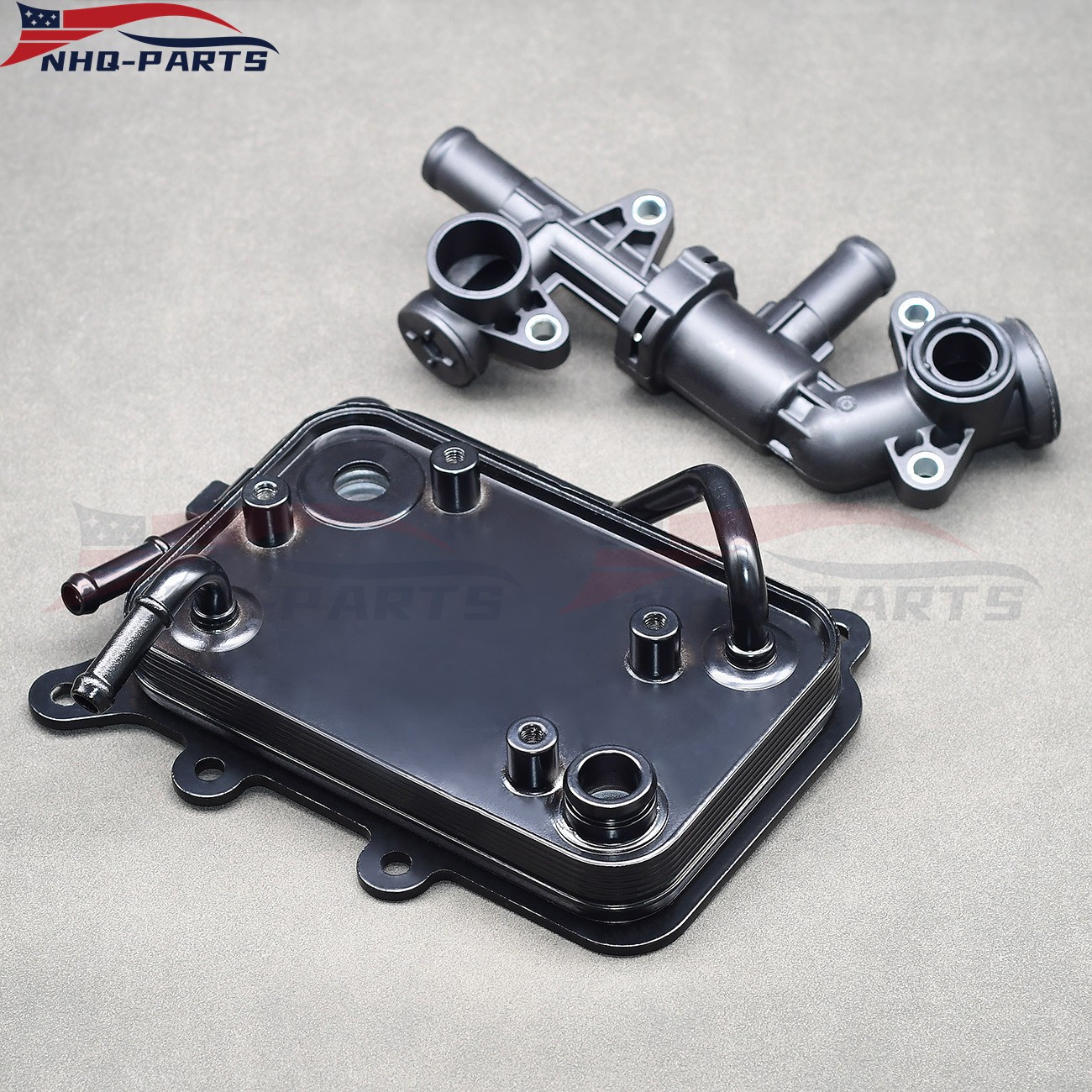 NEW Transmission Oil Cooler Warmer & Valve For 2015-2017 Hyundai Sonata 2.4L USA