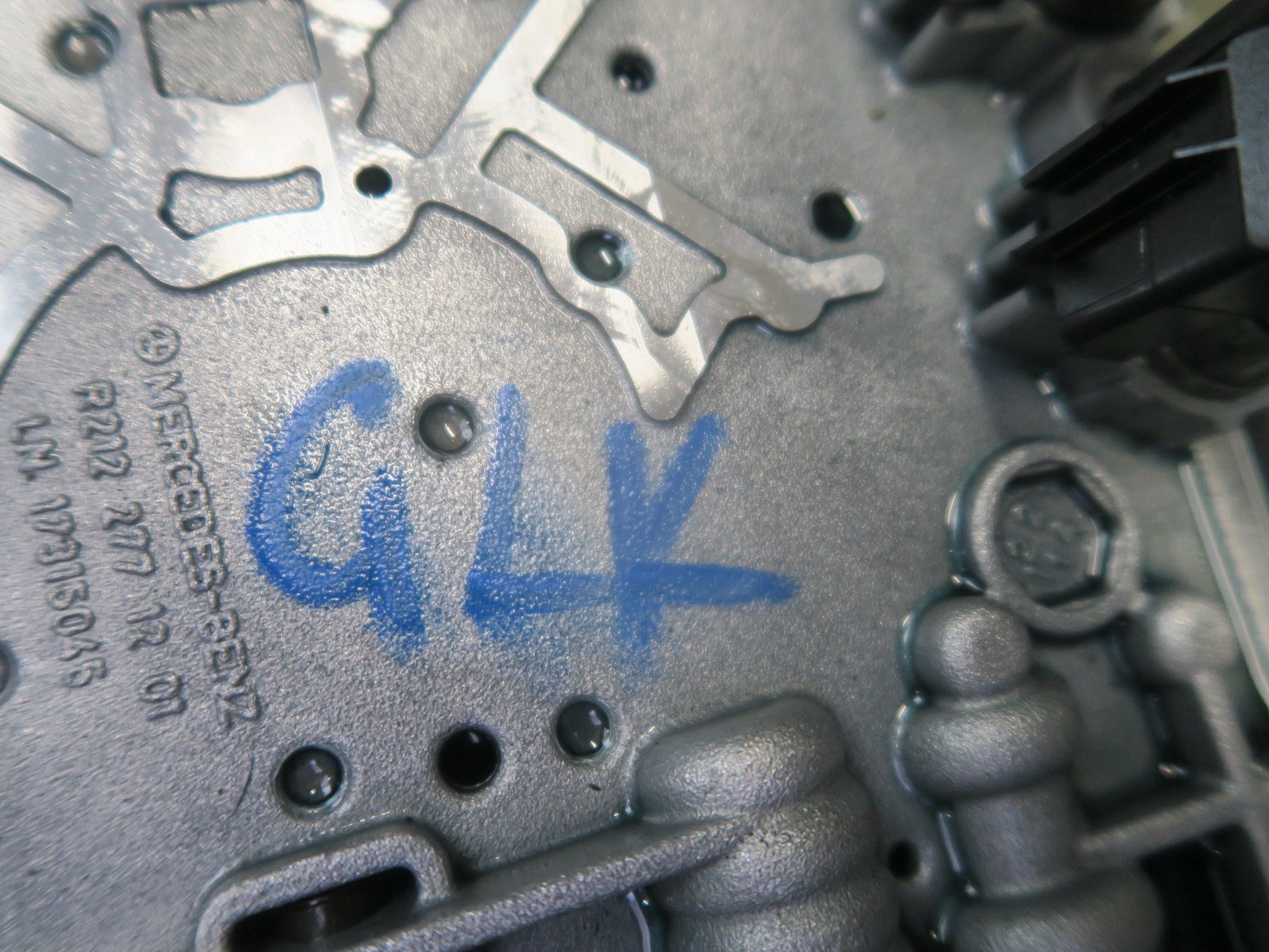 2012-2015 MERCEDES R172 SLK 722.9 7G TRONIC AUTOMATIC TRANSMISSION VALVE BODY