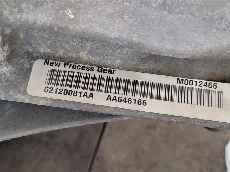 2011 11 DODGE DAKOTA Automatic Transmission 2WD 4.7L 45RFE