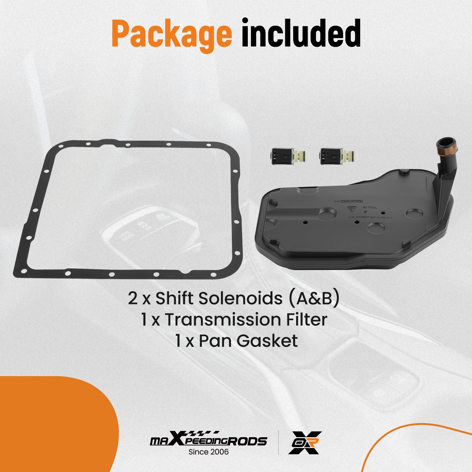 Transmission Filter Kit for Chevrolet Silverado 1500 2013 24230298