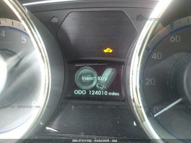 2011-13 HYUDNAI SONATA Automatic Transmission 2.4L VIN C 8th Digit