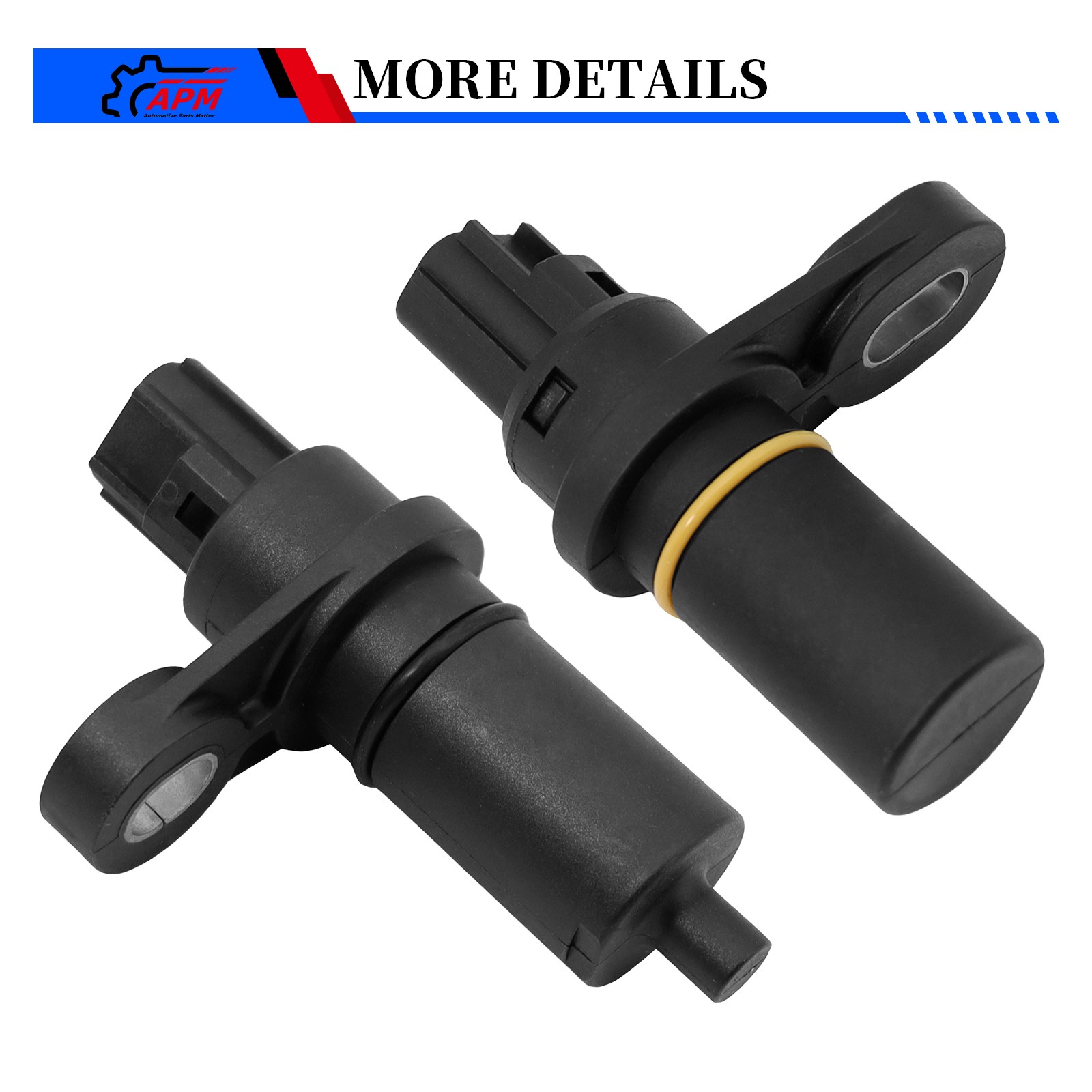 2 Pcs Transmission Input Output Vehicle Speed Sensor For Chrysler Dodge Jeep