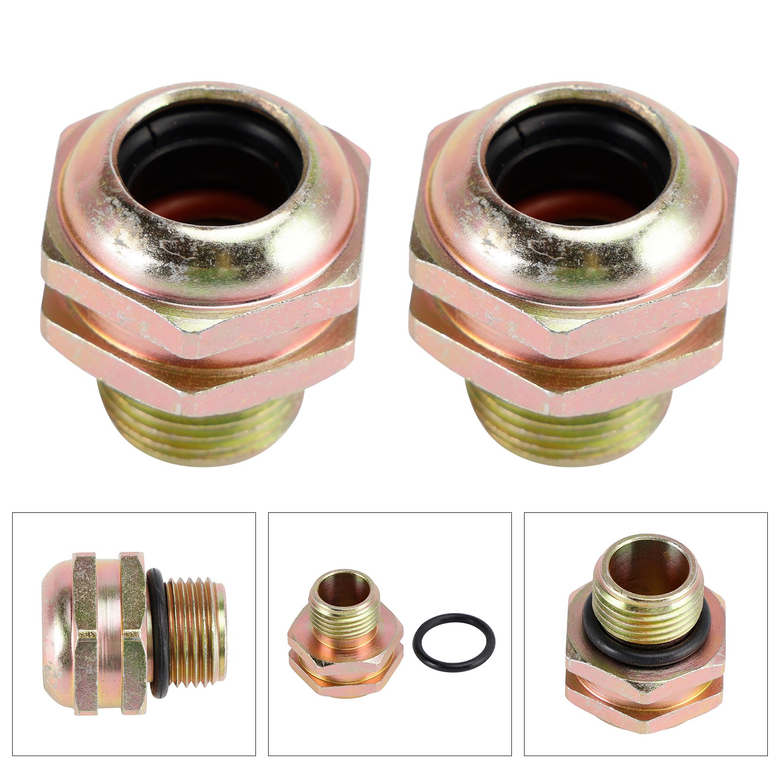 🔥2PCS 800-617 Transmission Cooler Line Quick Connector For Ford Mercury Models