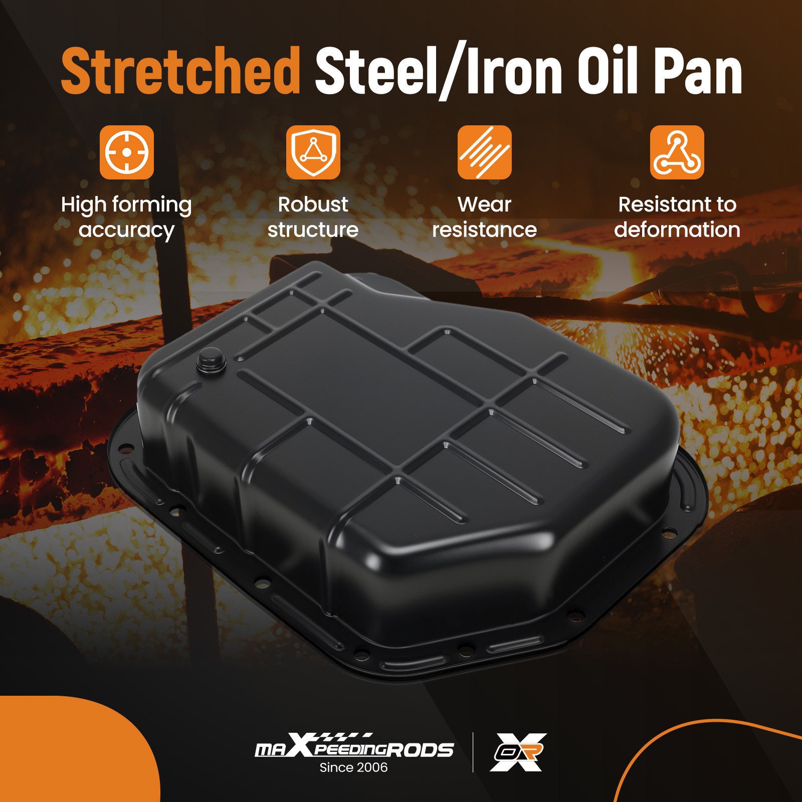 Transmission Oil Pan Kit for Dodge B1500 B2500 1995-1996 4505089