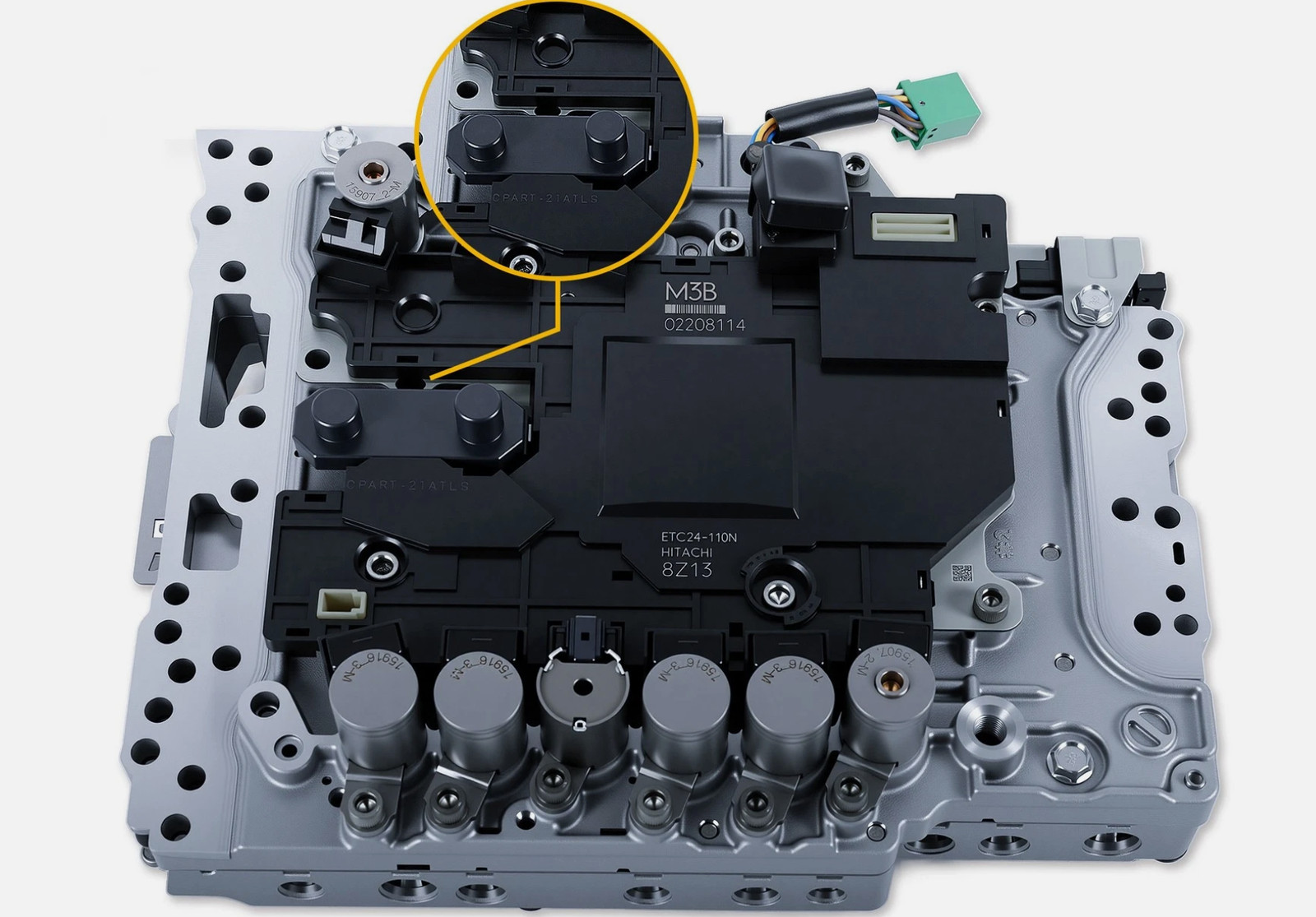 Valve Body w/Solenoids TCM 31705-X132B for 2014-2019 Infinity Q50 3.7L RE7R01A