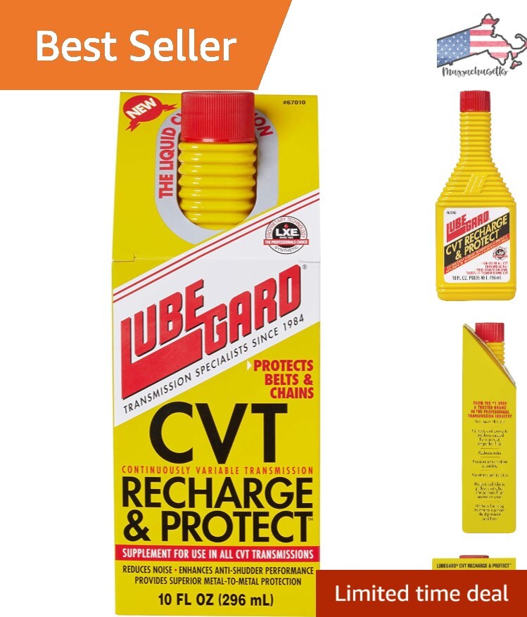 CVT Transmission Fluid Recharge & Protect – 10 fl. oz. – Reduces Noise & Foaming
