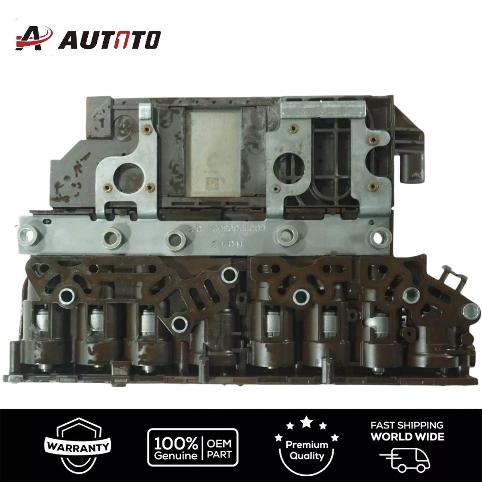 6T70 6T75 Auto Solenoid Assembly 2ND GEN ANGLED CUT-OUT Steel PLATE 25420BC