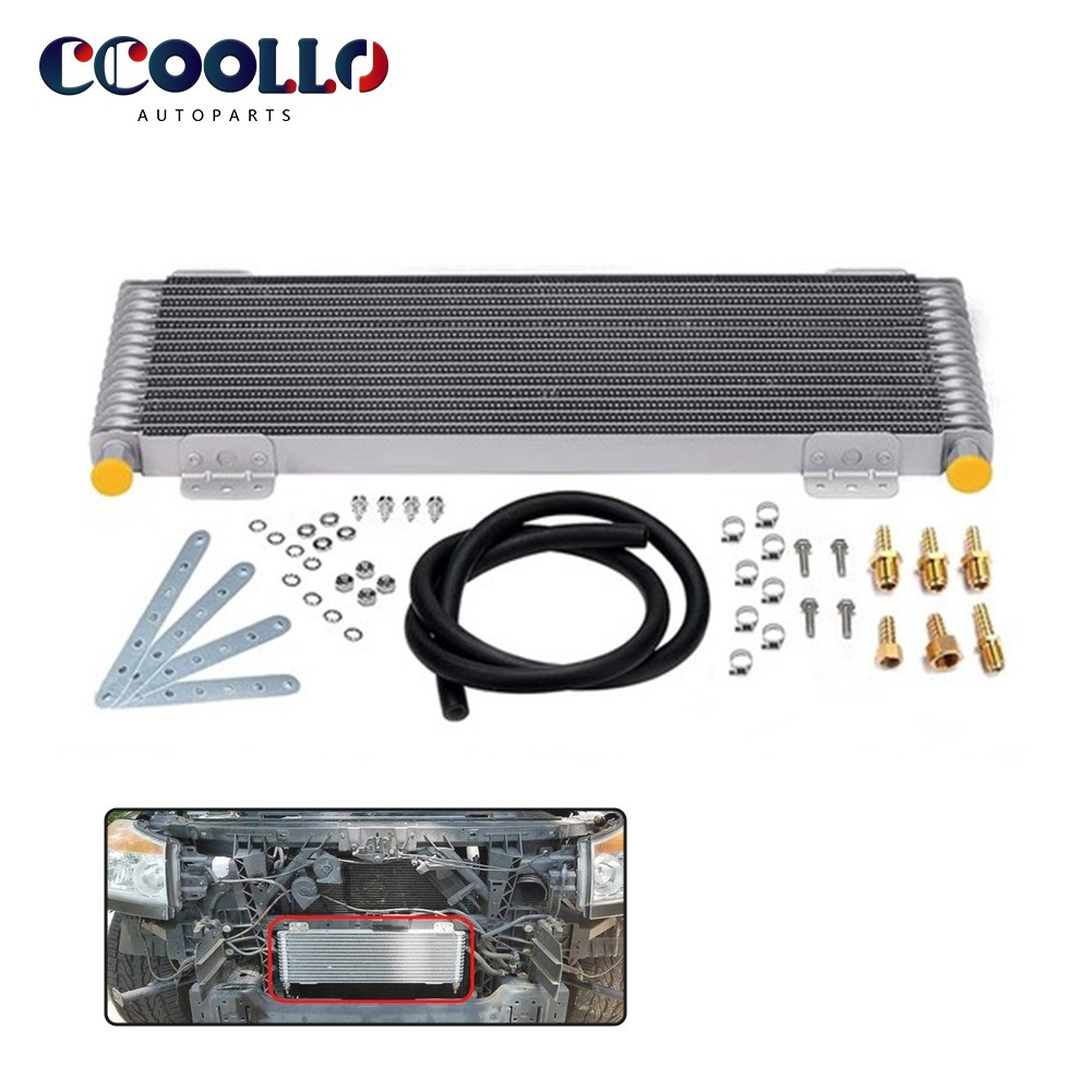 LPD47391 For Tru-Cool 40k GVW Transmission Oil Cooler Low-Pressure Drop Silver