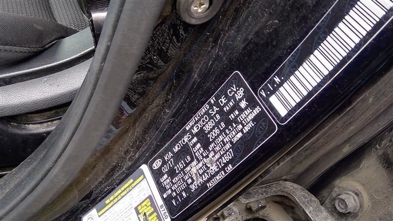 Automatic Transmission 2.0L Mexico Built 3 VIN 7 Fits 17-18 FORTE 2779617