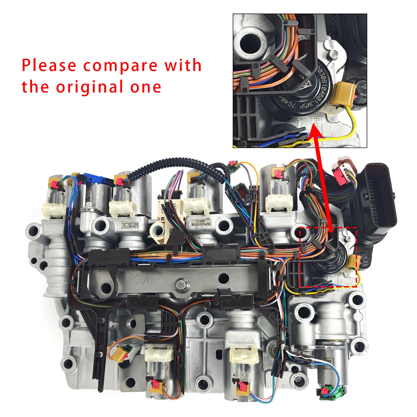 336740AA 8F35 Automatic Transmission Valve Body For FORD with 8 Solenoids