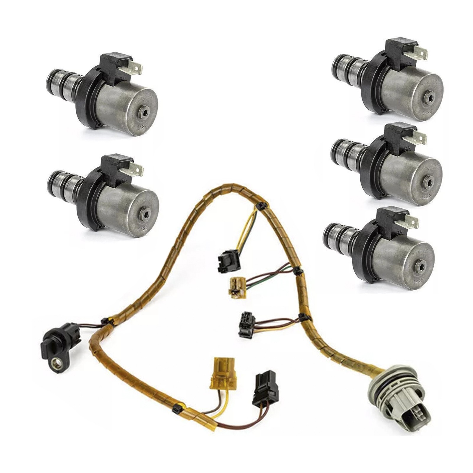 F4A41 F4A42 Transmission Shift Solenoid Kit with Harness For Mitsubishi Hyundai