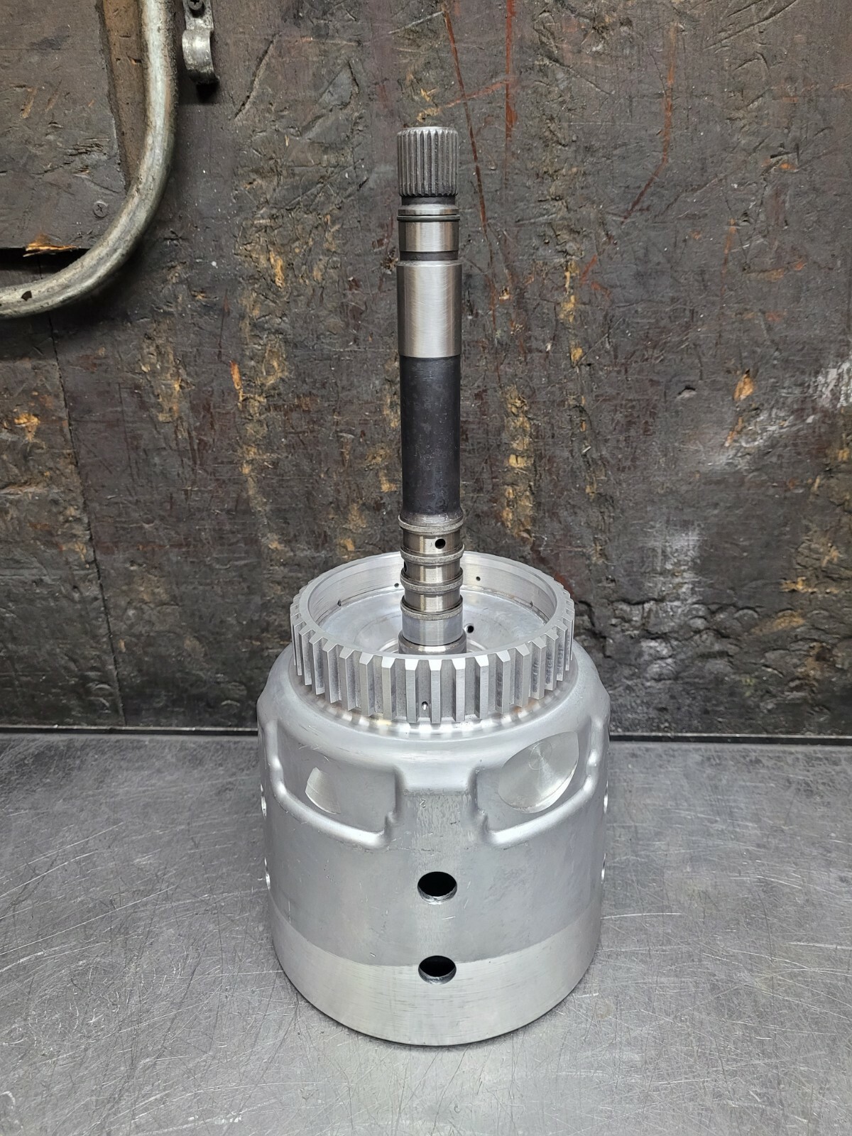 4L60E TRANSMISSION INPUT DRUM WITH SHAFT HI- PERFORMANCE PISTONS (27 SPLINES)