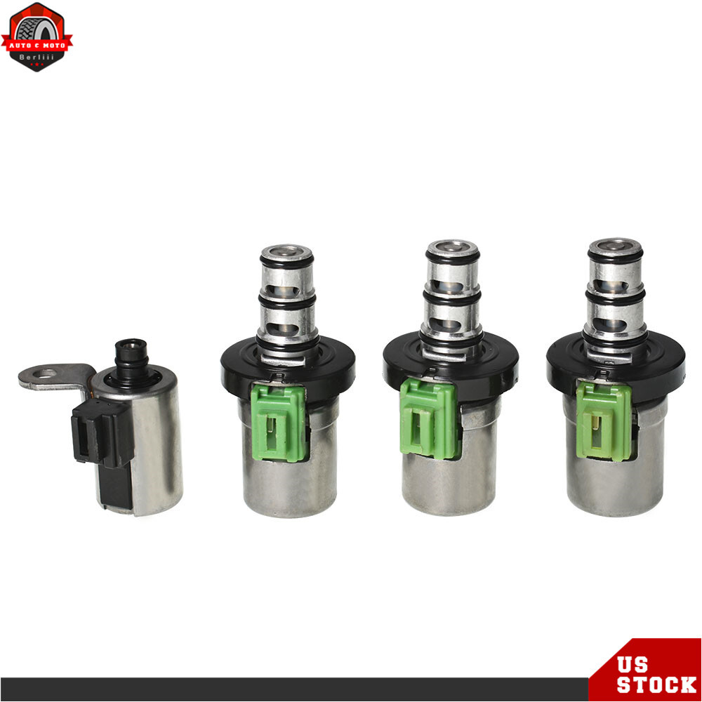 6Pcs Transmission Solenoid 4F27E for 2000-2012 Ford Focus Fiesta Mazda 1.6L 2.0L