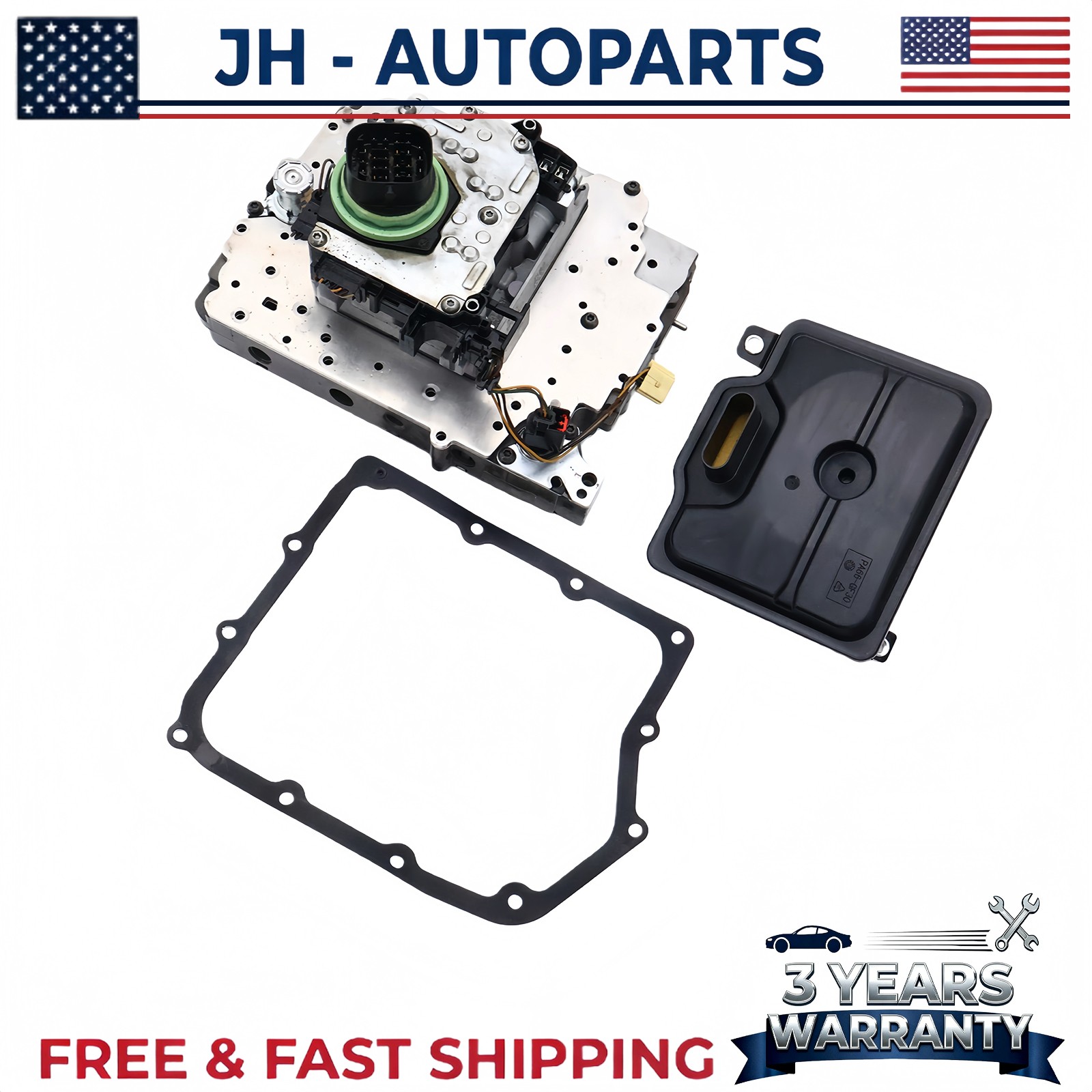 62TE 6 Speed Transmission Valve Body w/ Solenoid 5078723AD For Dodge Chrysler