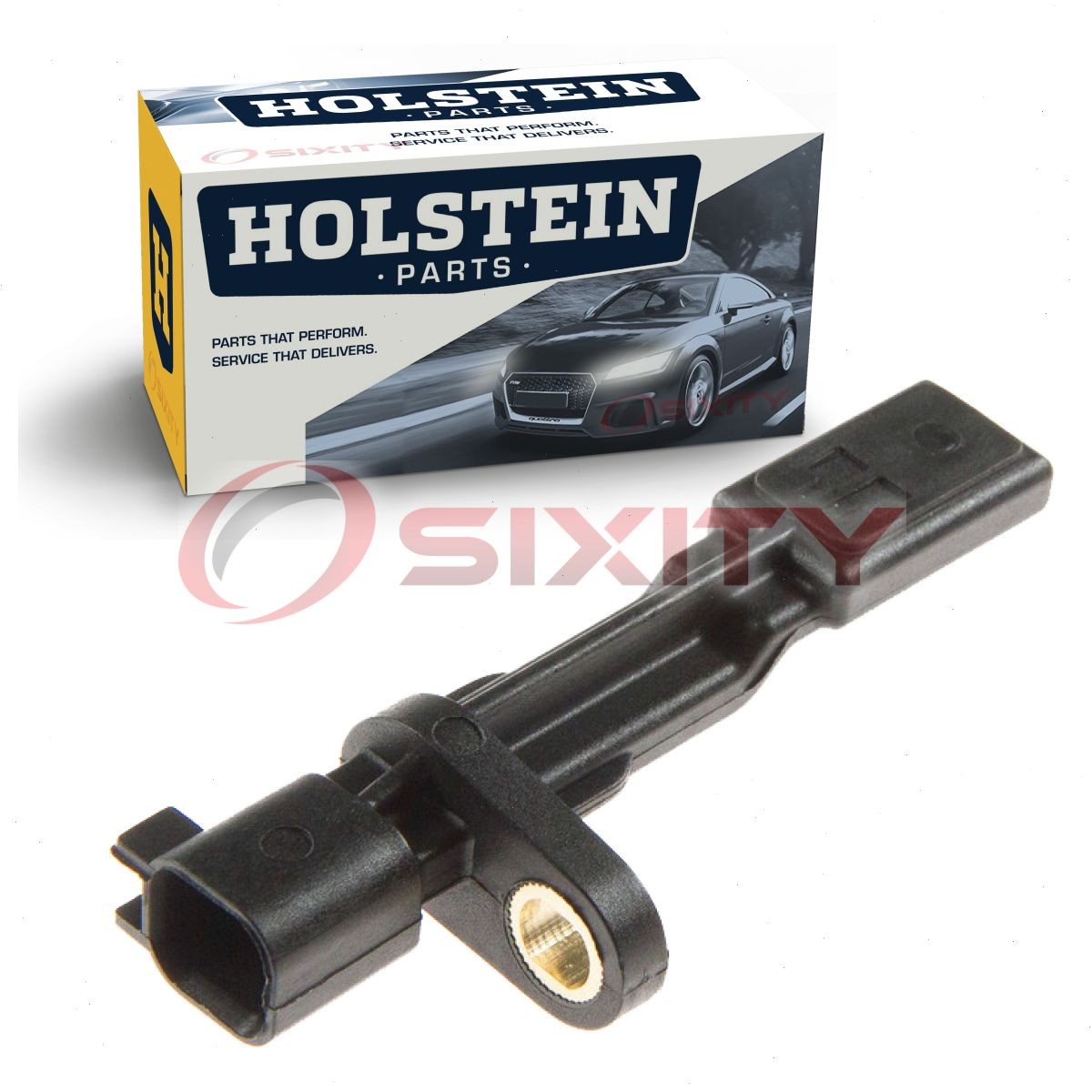 Holstein Rear Left ABS Wheel Speed Sensor for 2007-2011 Dodge Nitro Antilock ot