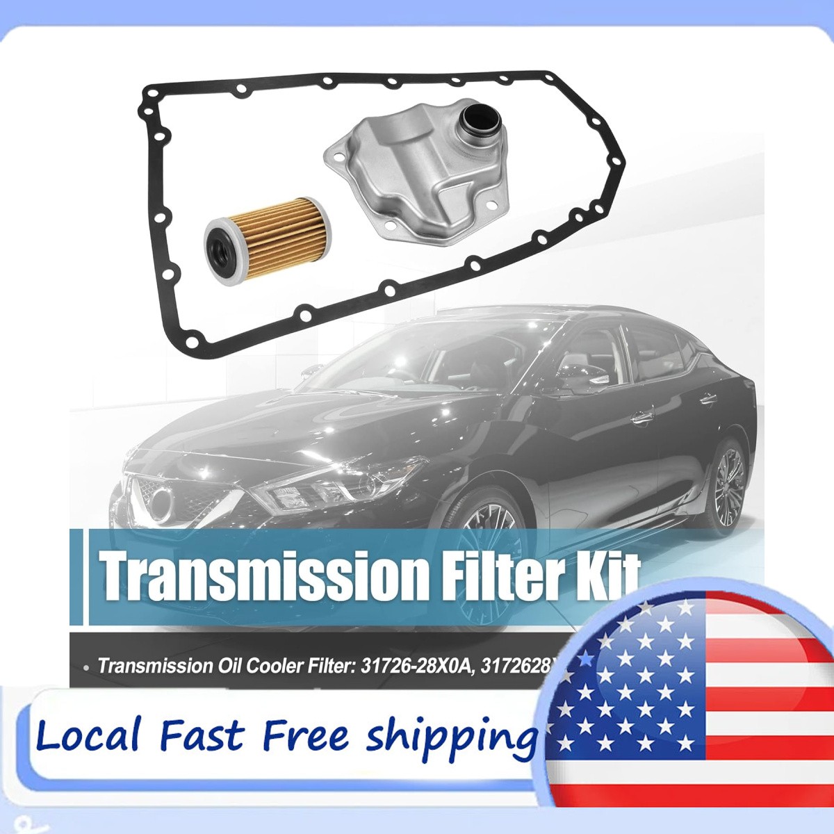 CVT AUTO TRANSMISSION FILTER Set for NISSAN 07-18 ALTIMA JUKE NV200 31726-28X0A