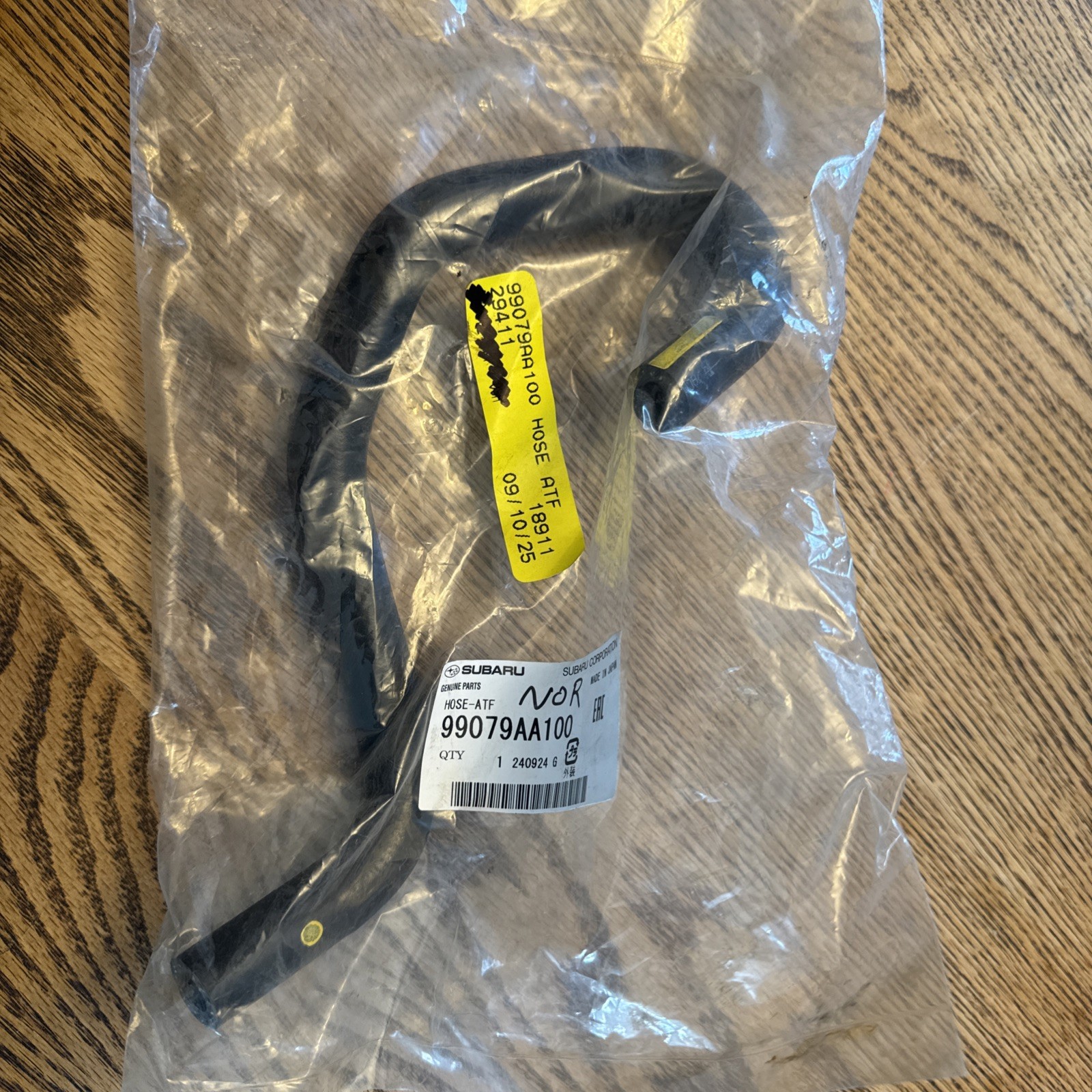 99079AA100 NEW Subaru Hose Transmission ATF Genuine OEM