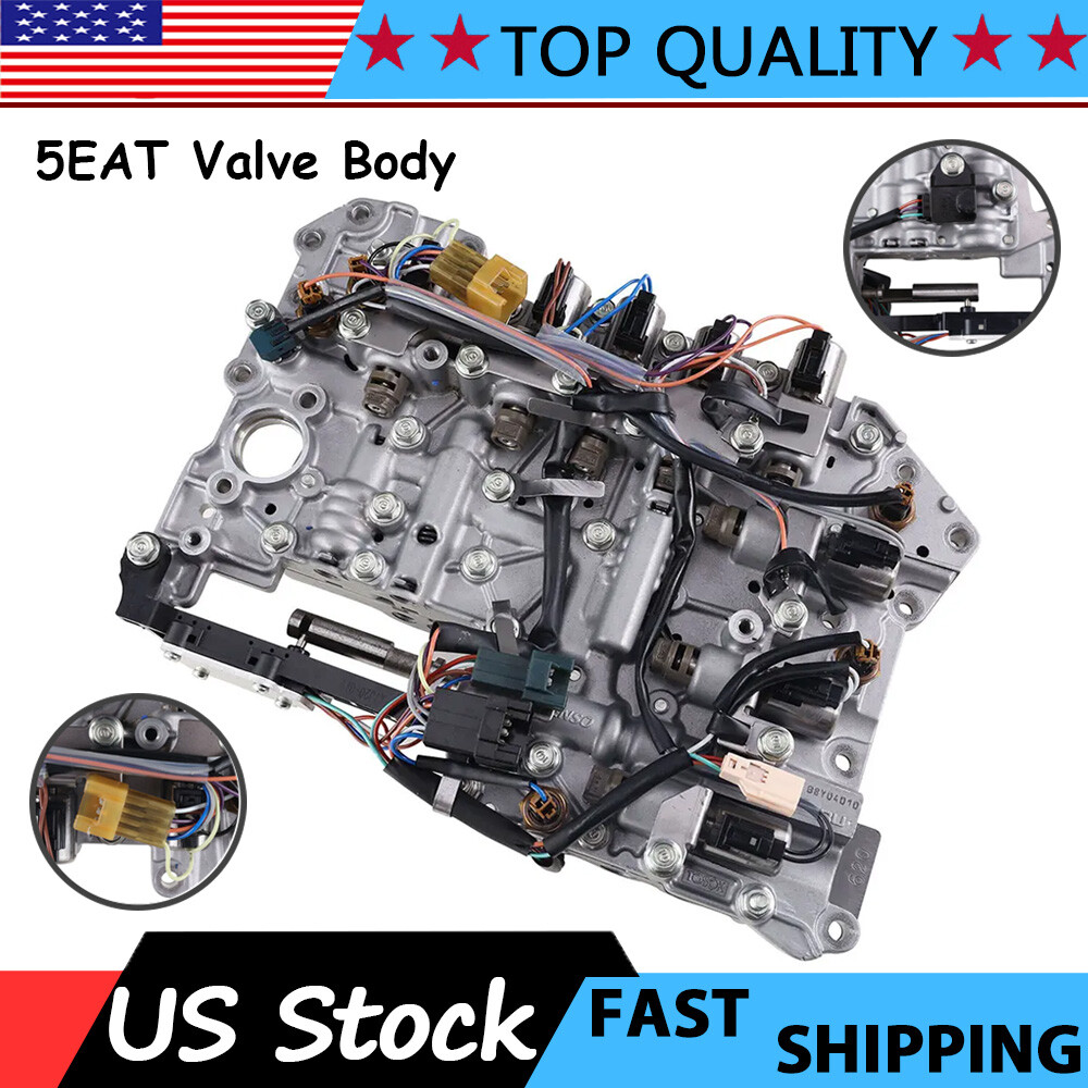 5EAT Valve Body w/Solenoid For 2008-2014 Subaru Outback Legacy Tribeca 3.0L 3.6L