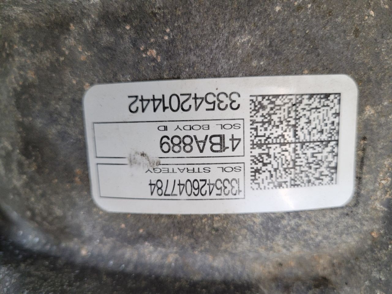 2013 – 2014 FORD ESCAPE Automatic Transmission 2.0L 4WD