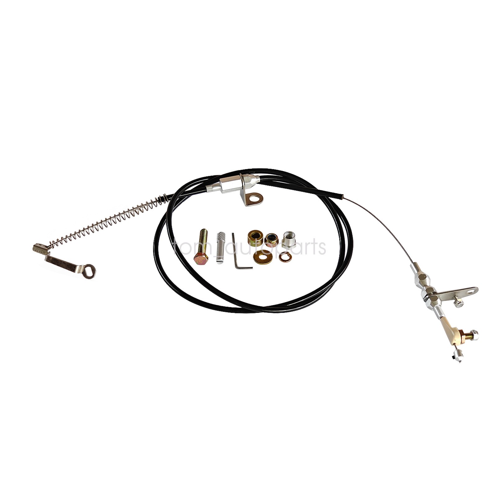 New KD-2AODU Black Kickdown Cable Kit For Ford/AOD Lokar US FAST SHIPPING