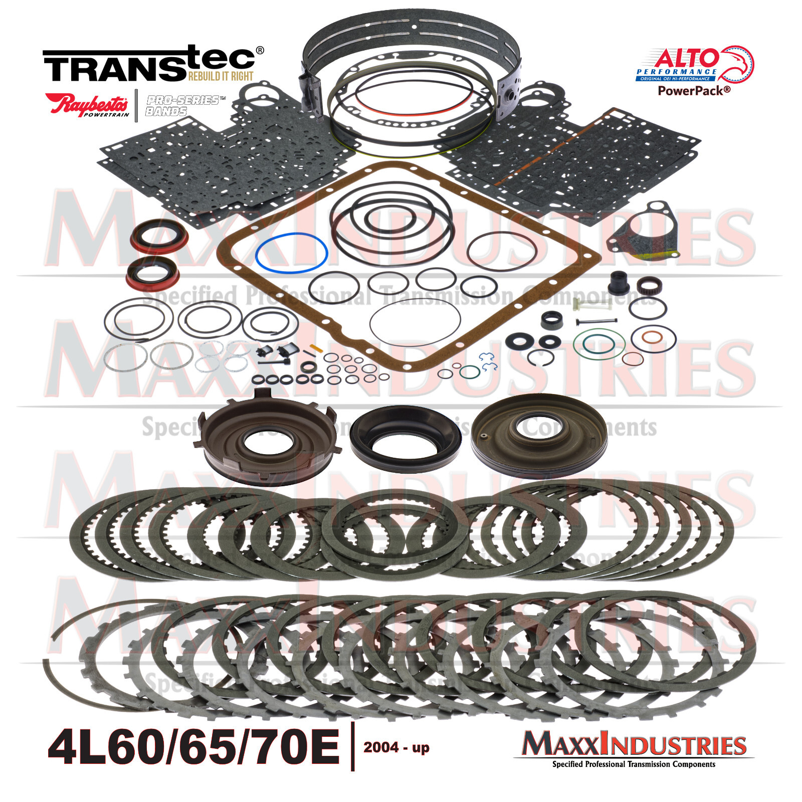 2004-Up 4L60E Transmission Performance Rebuild Kit with 3-4 PowerPack® Alto HEG
