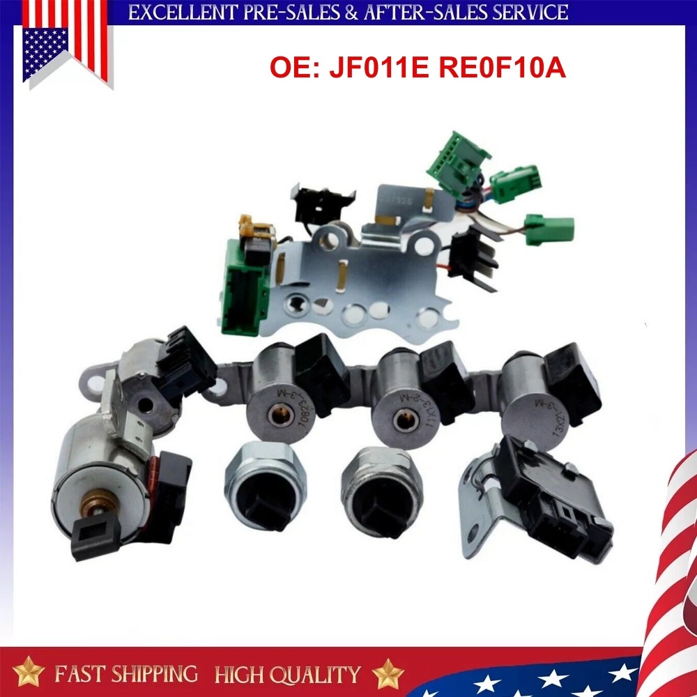RE0F10A JF011E F1CJA CVT Transmissions Solenoid Kit For Nissan Altima L4 2.5L GP