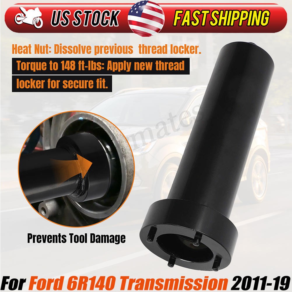 HD Output Shaft Spanner Nut Socket Tool For Ford 6R140 2011-Up Replaces T-1260AC