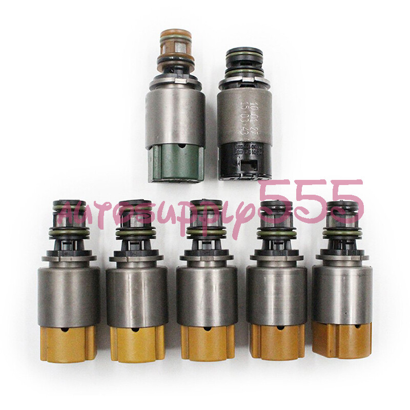 7PCS 6HP19/26/32 Transmission Solenoids1068298045 For BMW X3 X5 A6 A8 Q7