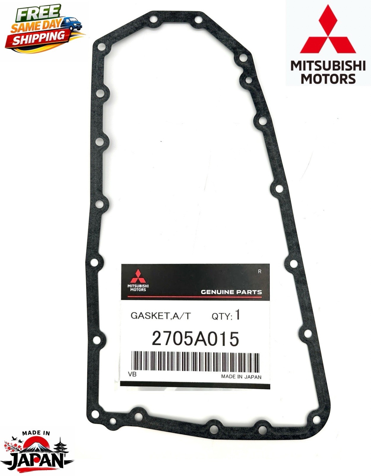 Genuine A/T Oil Pan Gasket 2008-2018 Mitsubishi Lancer Outlander 2705A015